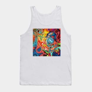 Chaos with Colour 3 Tank Top